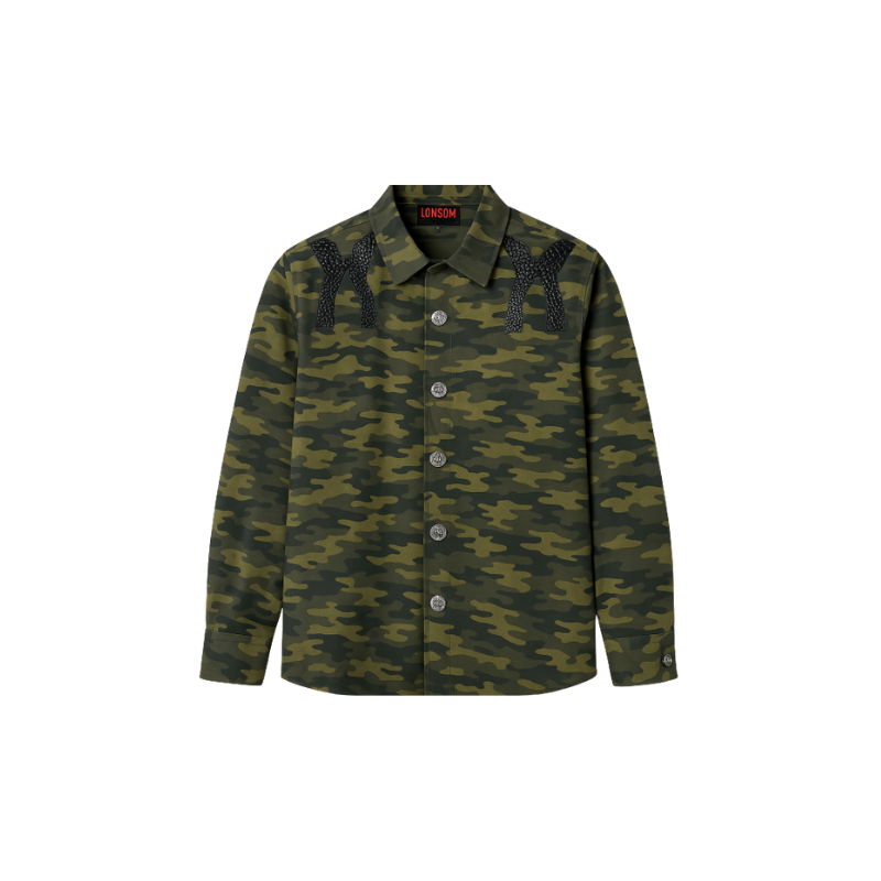 Shirt Camo Green | Lonsom