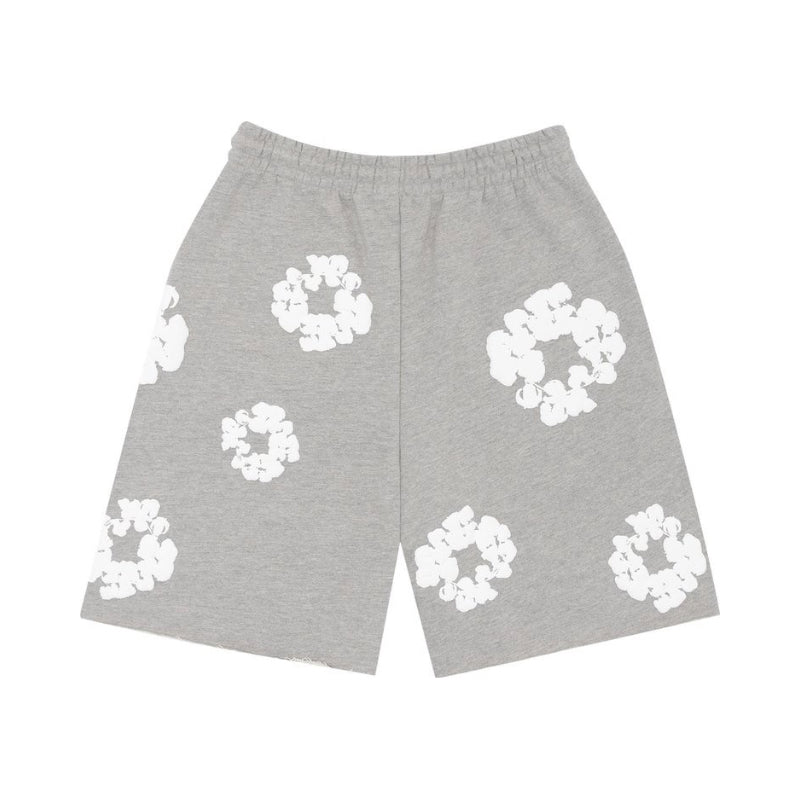 Shorts The Cotton Wreath 'Grey' | Denim Tears