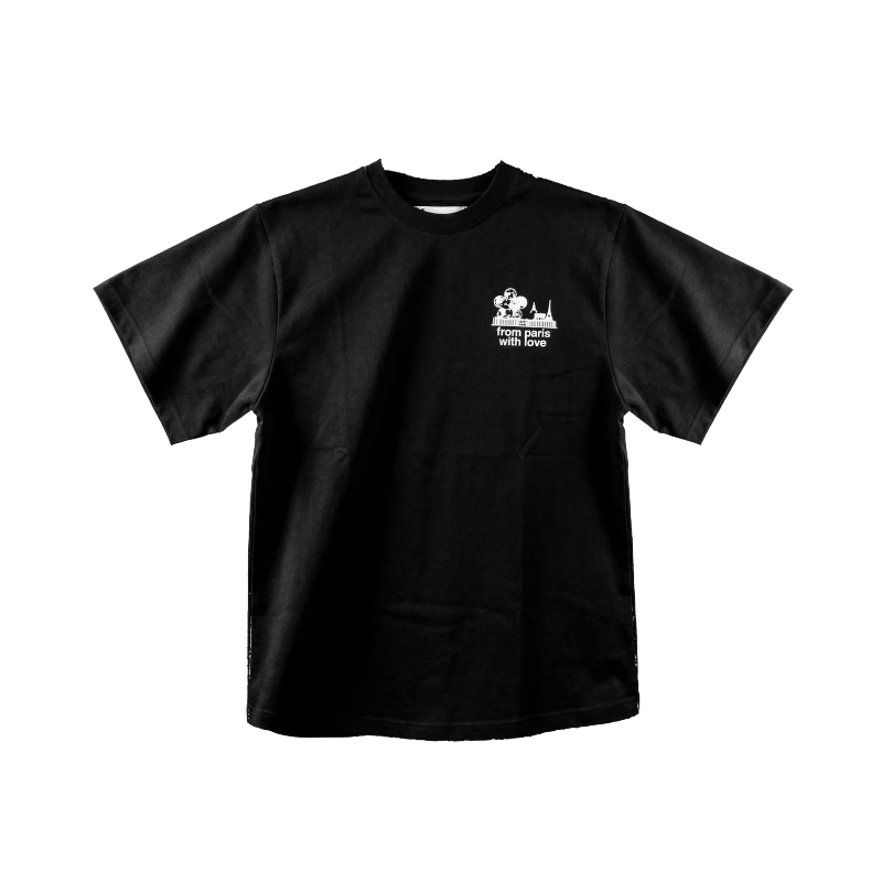 T-shirt 75001 Black | Maison Guava