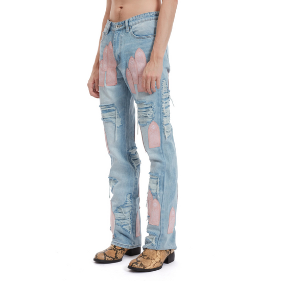 Jeans Easter Pink Sky Rose | WhoDecidesWar