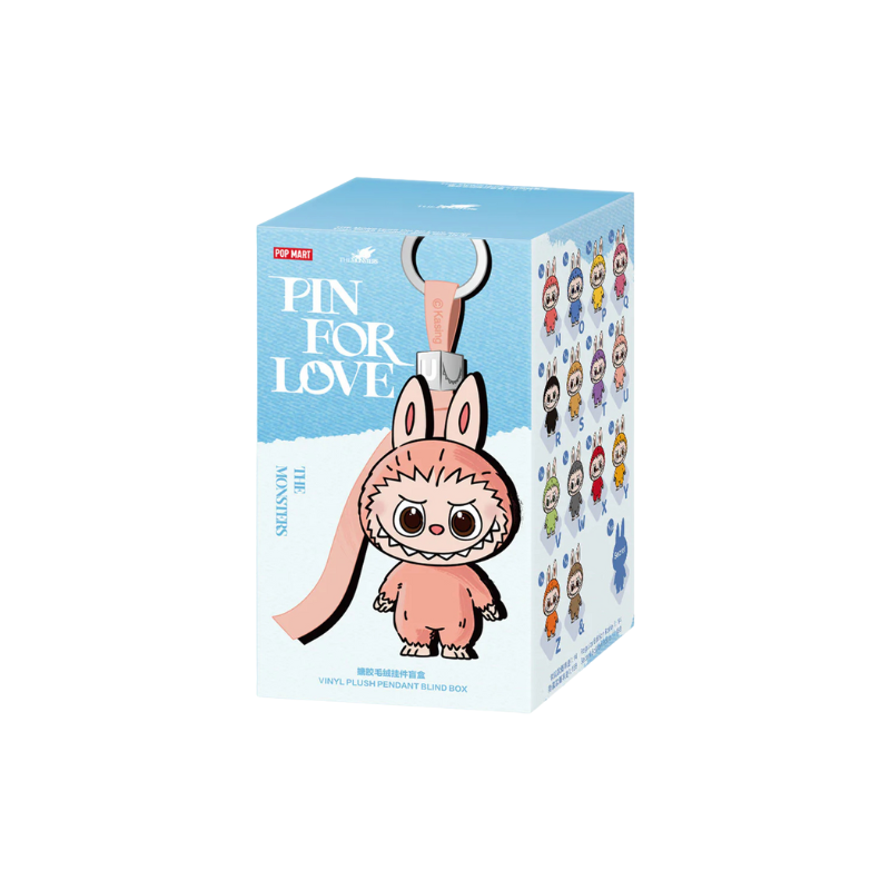 Collectible Pin For Love Blue | LABUBU