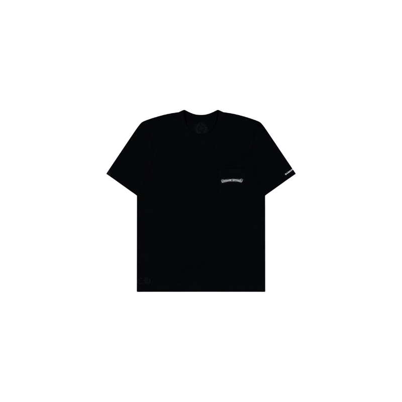 T-shirt Scroll Logo Black 2025 | Chrome Hearts
