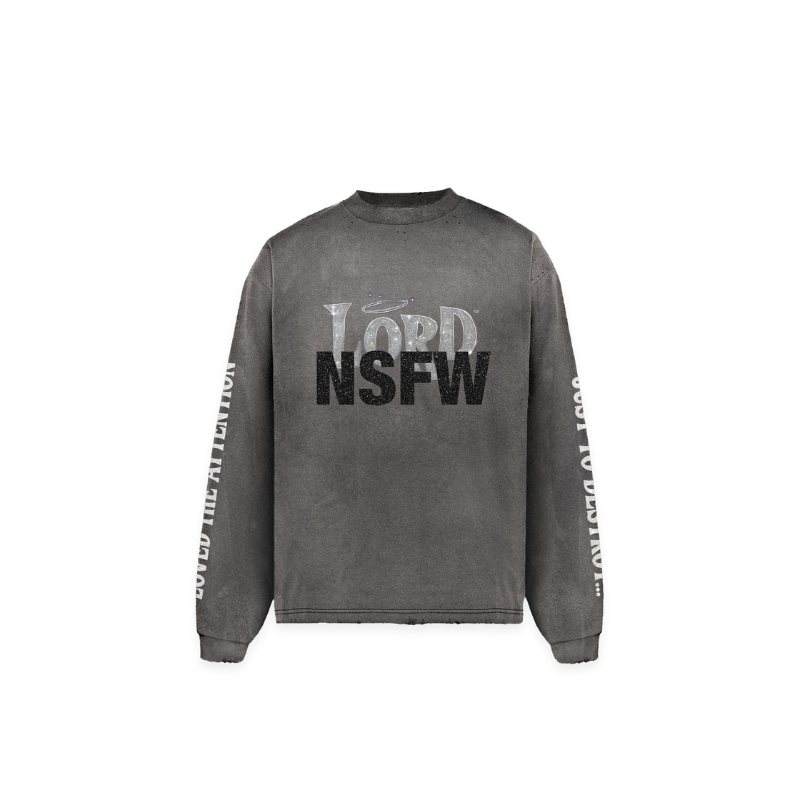 Longsleeve NSFW Grey | Lord Culture