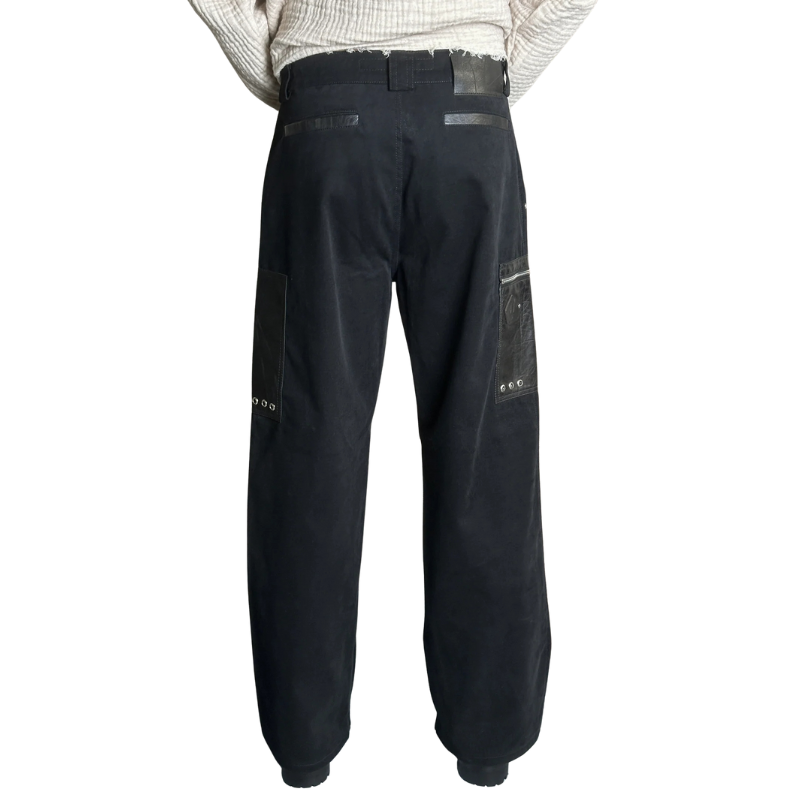 Cargo Pants Utility Obsidian Black | Reveur Lucide