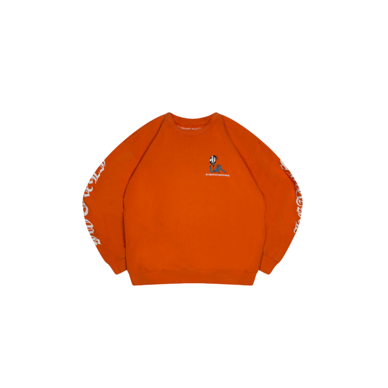 Crewneck Matty Boy Link & Build Orange | Chrome Hearts