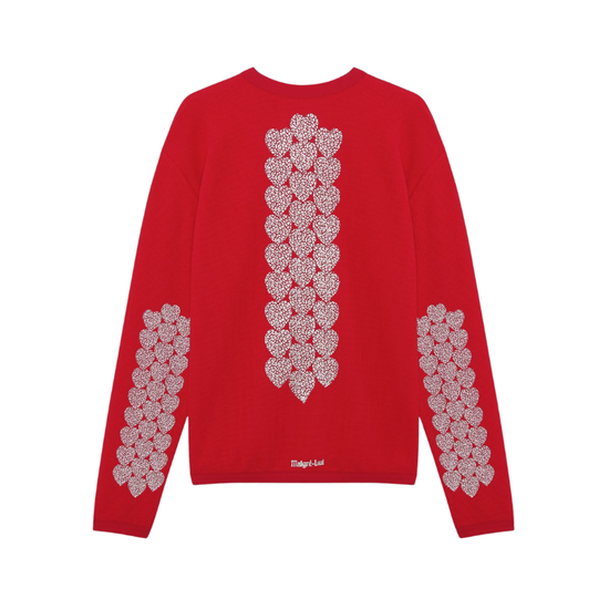Longsleeve Gaufrette Red | Malgré Lui