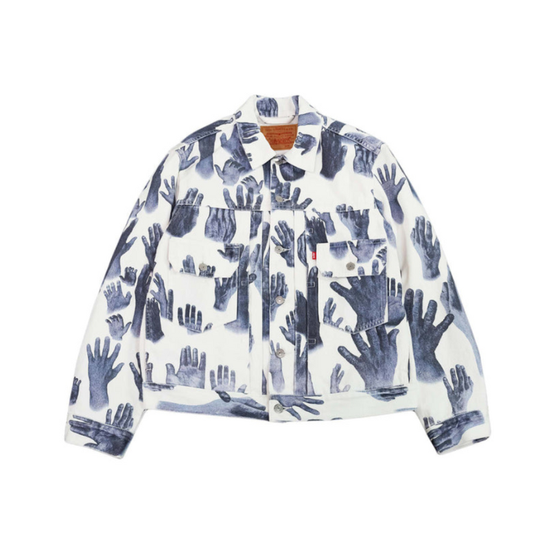 Denim Jacket Hands | Denim Tears