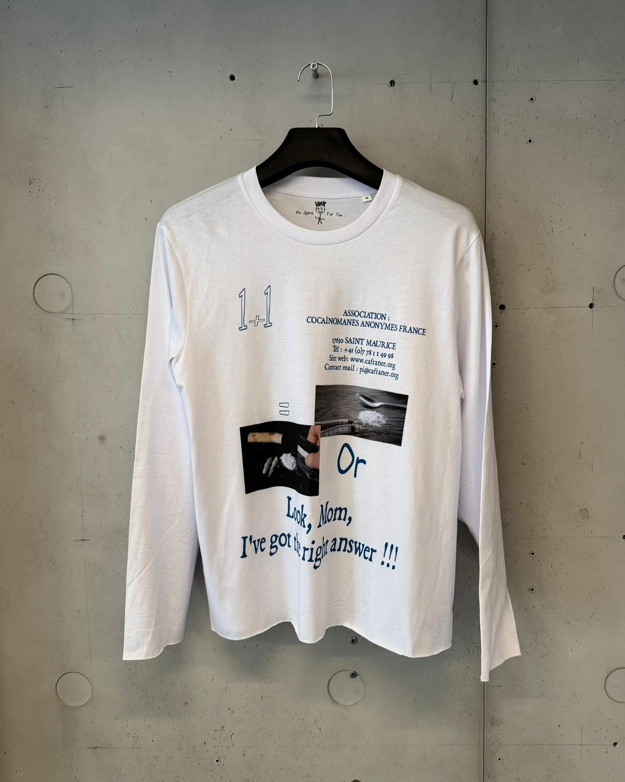 Longsleeve Cocaïne | No Spirit For You