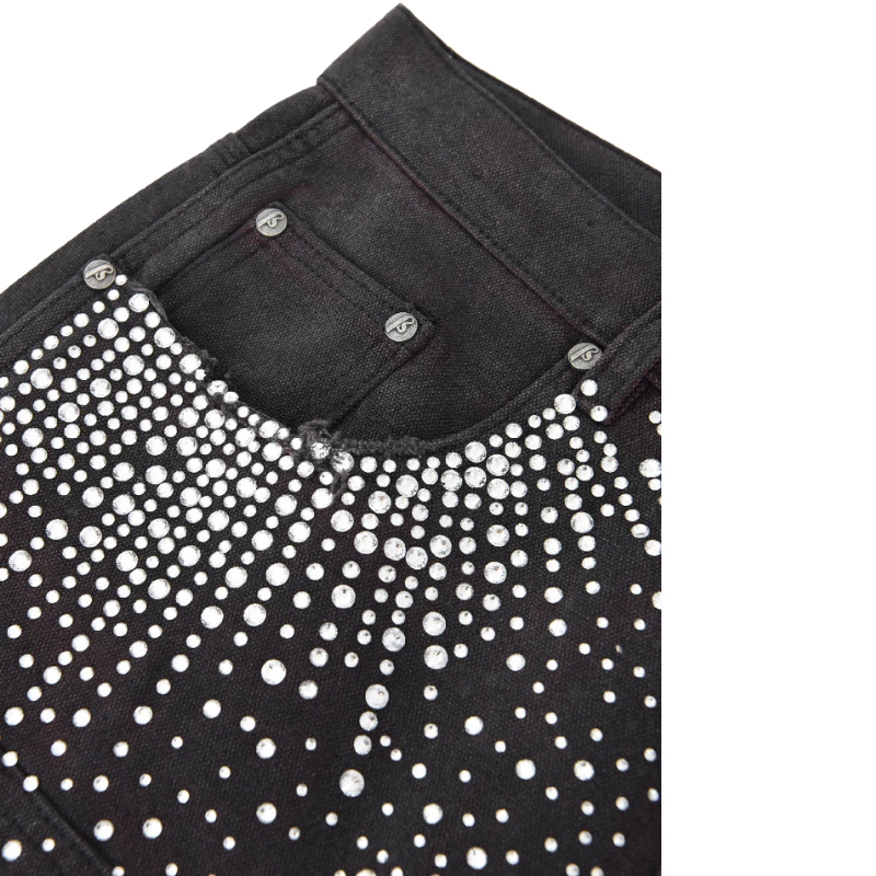 Denim Shorts Diamond Black | Birth Of Royal Child