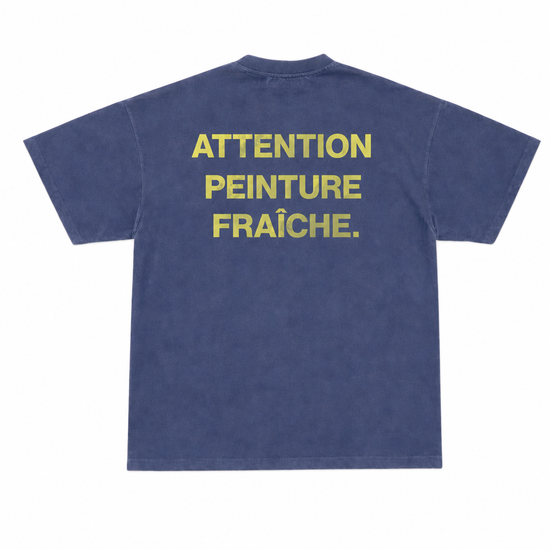 T-shirt Navy Faded | APF