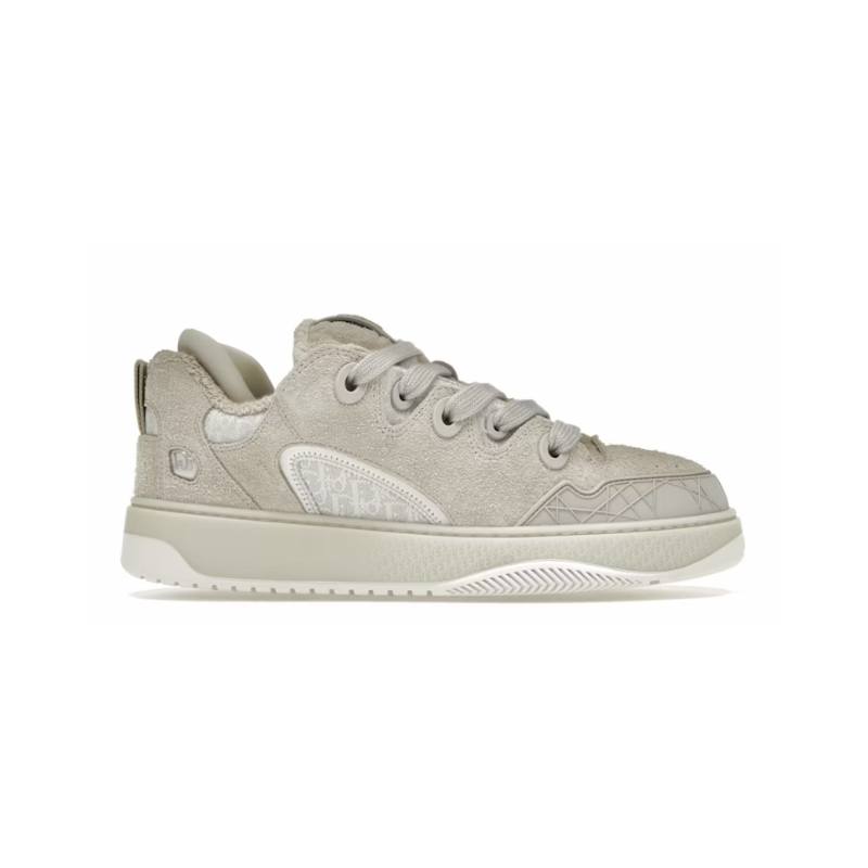 Low-top B9S Skater ERL Cream Suede with White and Cream Oblique Jacqua