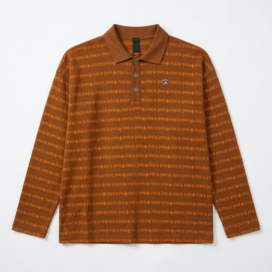 Polo Shirt Matty Boy Orange | Chrome Hearts