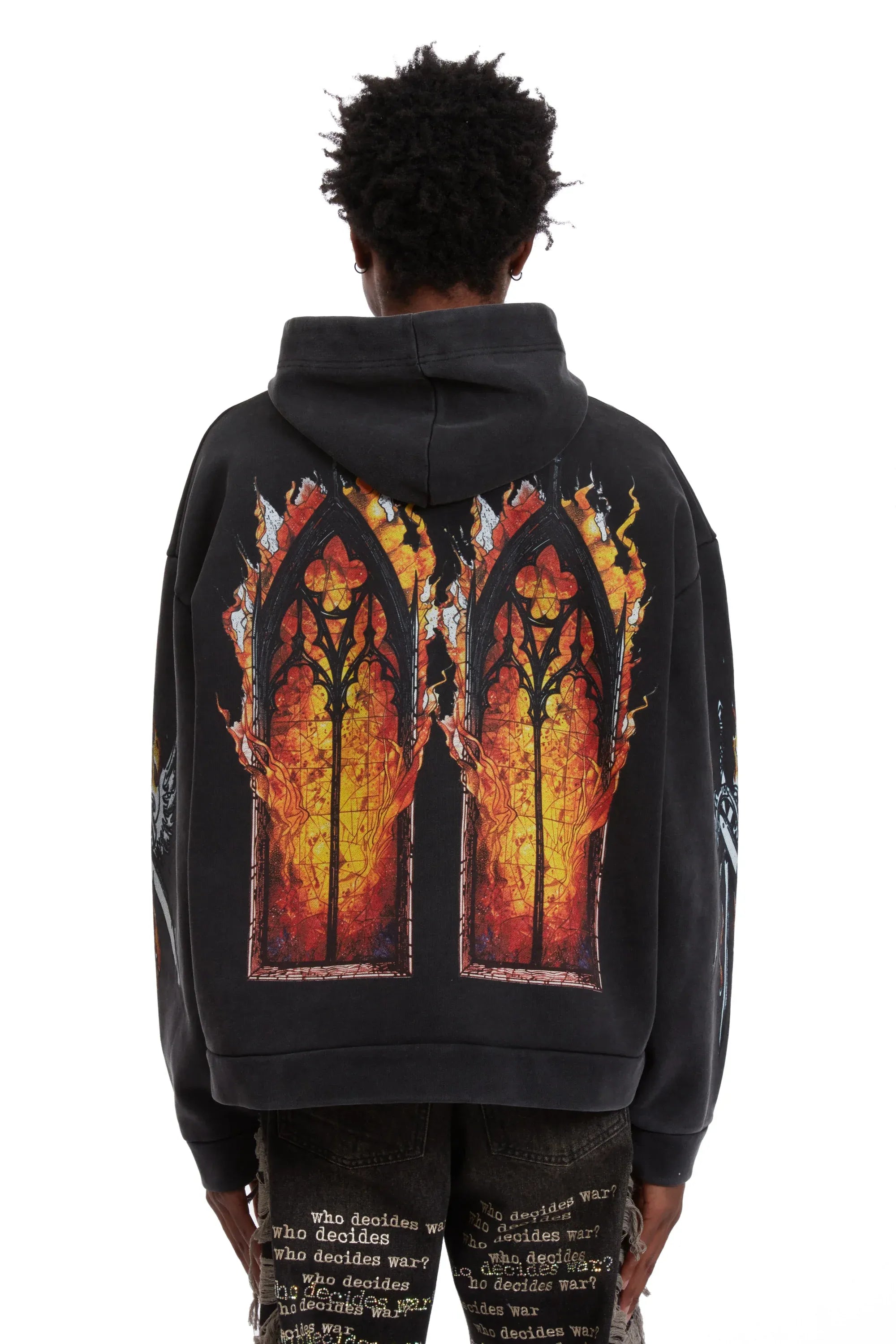Hoodie Ember Chapel Coal | WhoDecidesWar