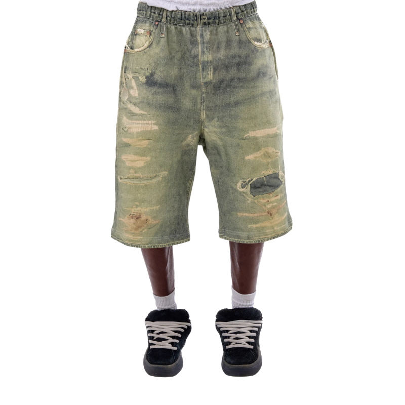 Shorts Illusion Jeans Acid | ABELA023