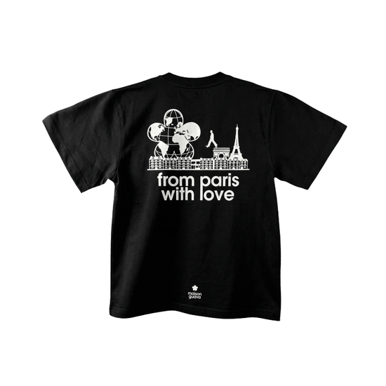 T-shirt 75001 Black | Maison Guava