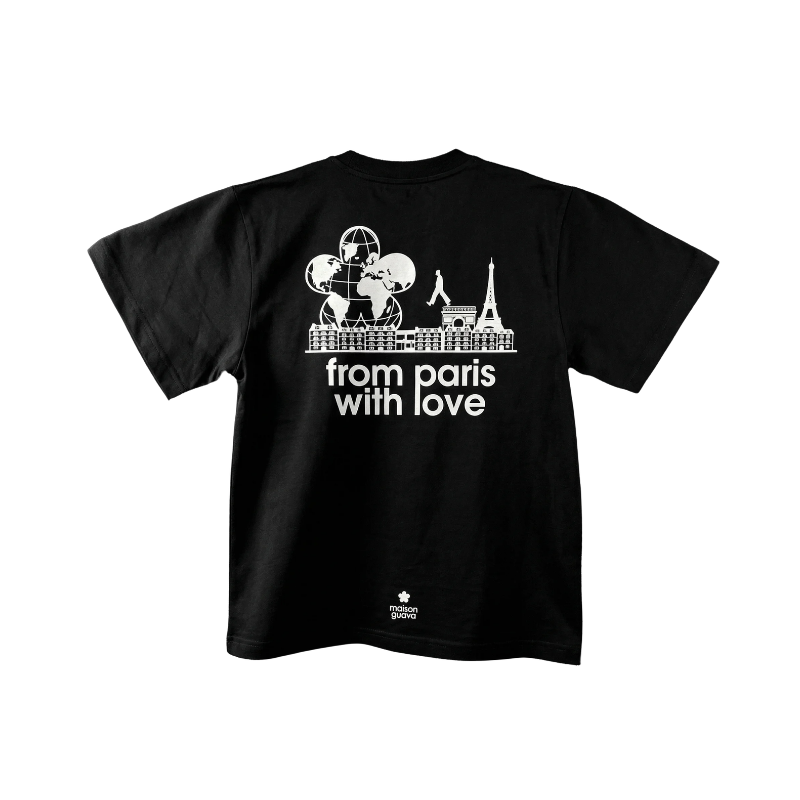 T-shirt 75001 Black | Maison Guava