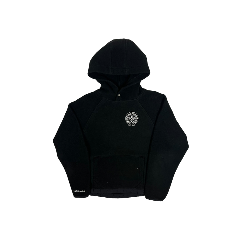 Hoodie Fleece Black | Chrome Hearts