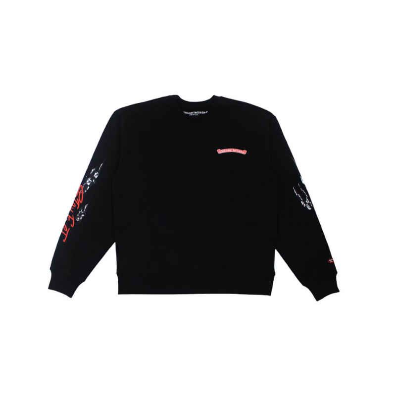 Crewneck 'Stay Fast' | Chrome Hearts