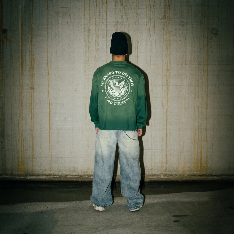 Longsleeve Classified Green | Lord Culture
