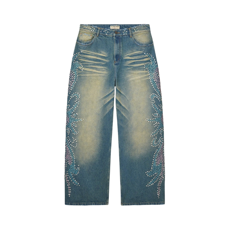 Denim Pants Tsunami Blue | Vale Lives
