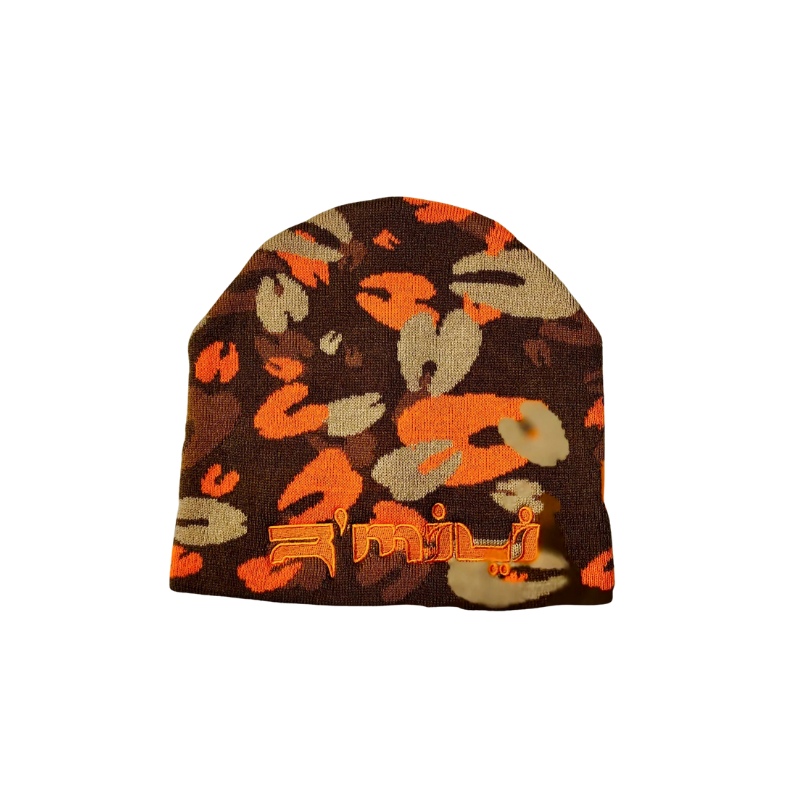 Beanie Camo Orange | R'MILI