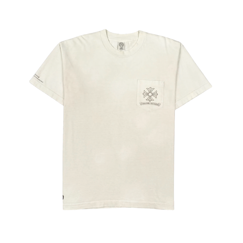 T-shirt White Cross Logo | Chrome Hearts