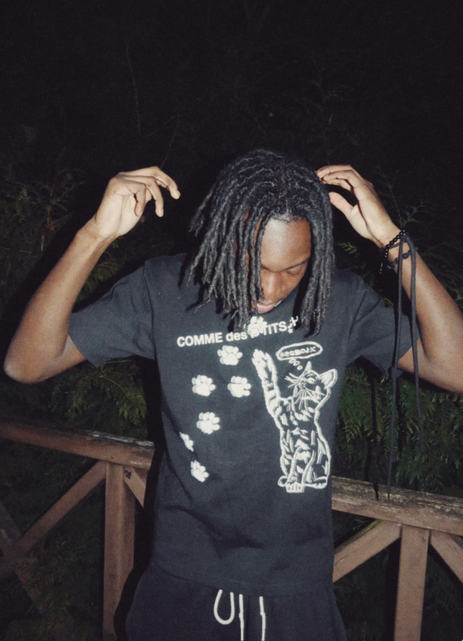 T-shirt CDPC Black | COMME des P'TITS CHATS