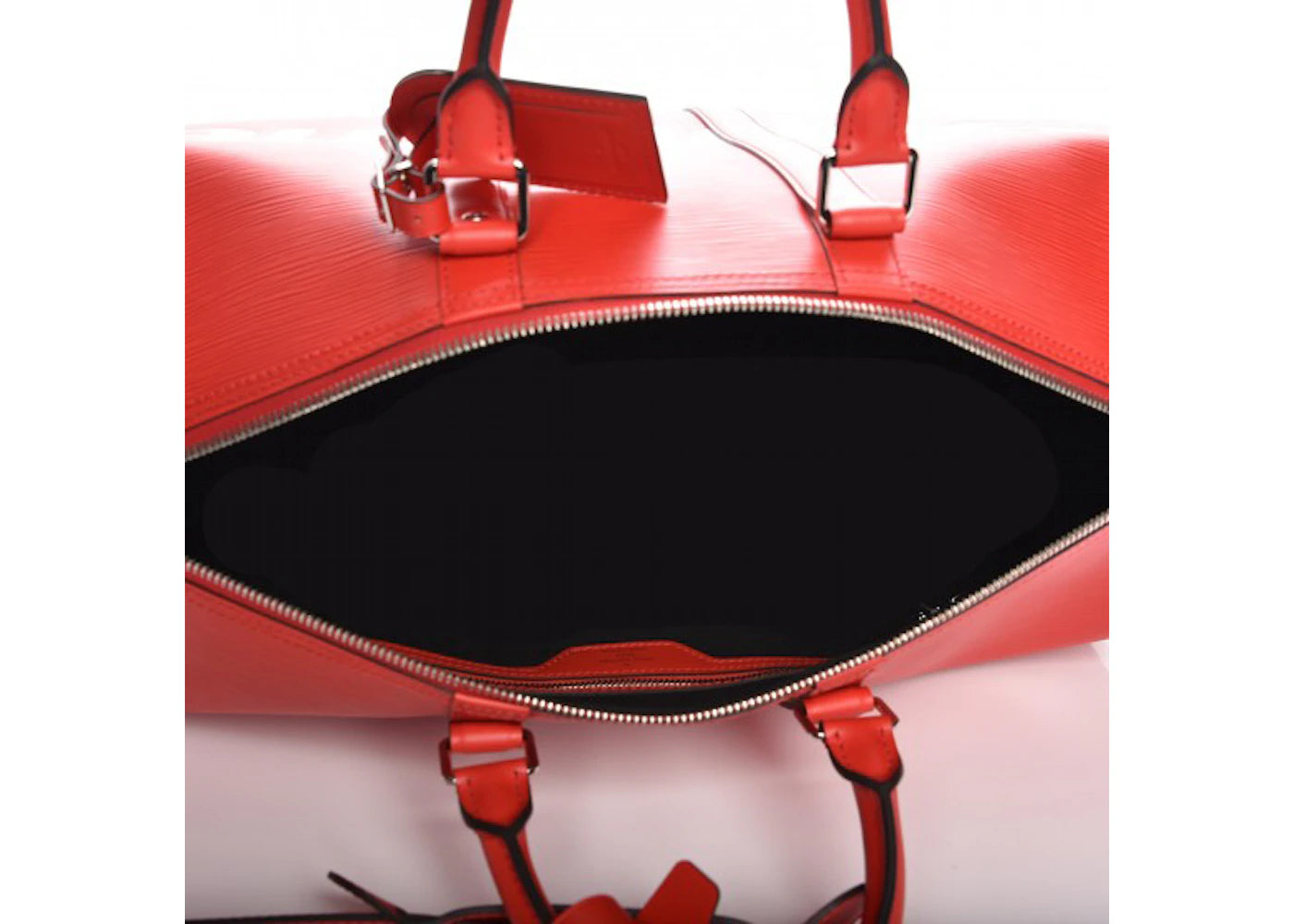 Duffle Bag Keepall Bandouliere Epi 45 Red | Louis Vuitton x Supreme