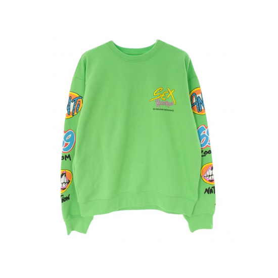 Crewneck Sex Records Citrus Matty Boy | Chrome Hearts