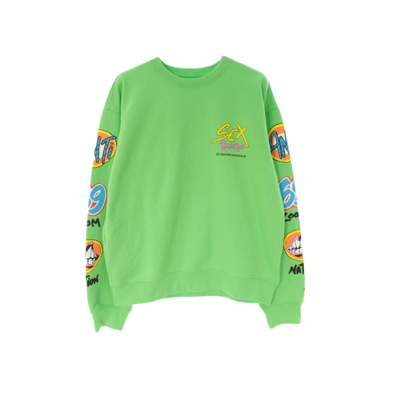 Crewneck Sex Records Citrus Matty Boy | Chrome Hearts