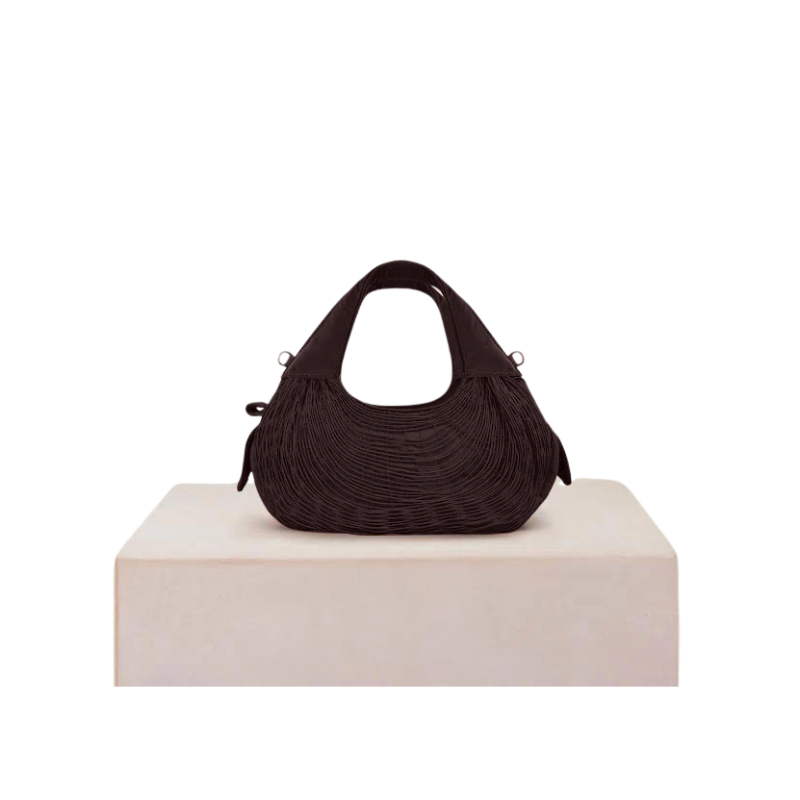 Mini bag Doc Mini Dark Chocolate  | Mariana Méndez