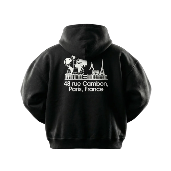 Hoodie 75001 Black | Maison Guava