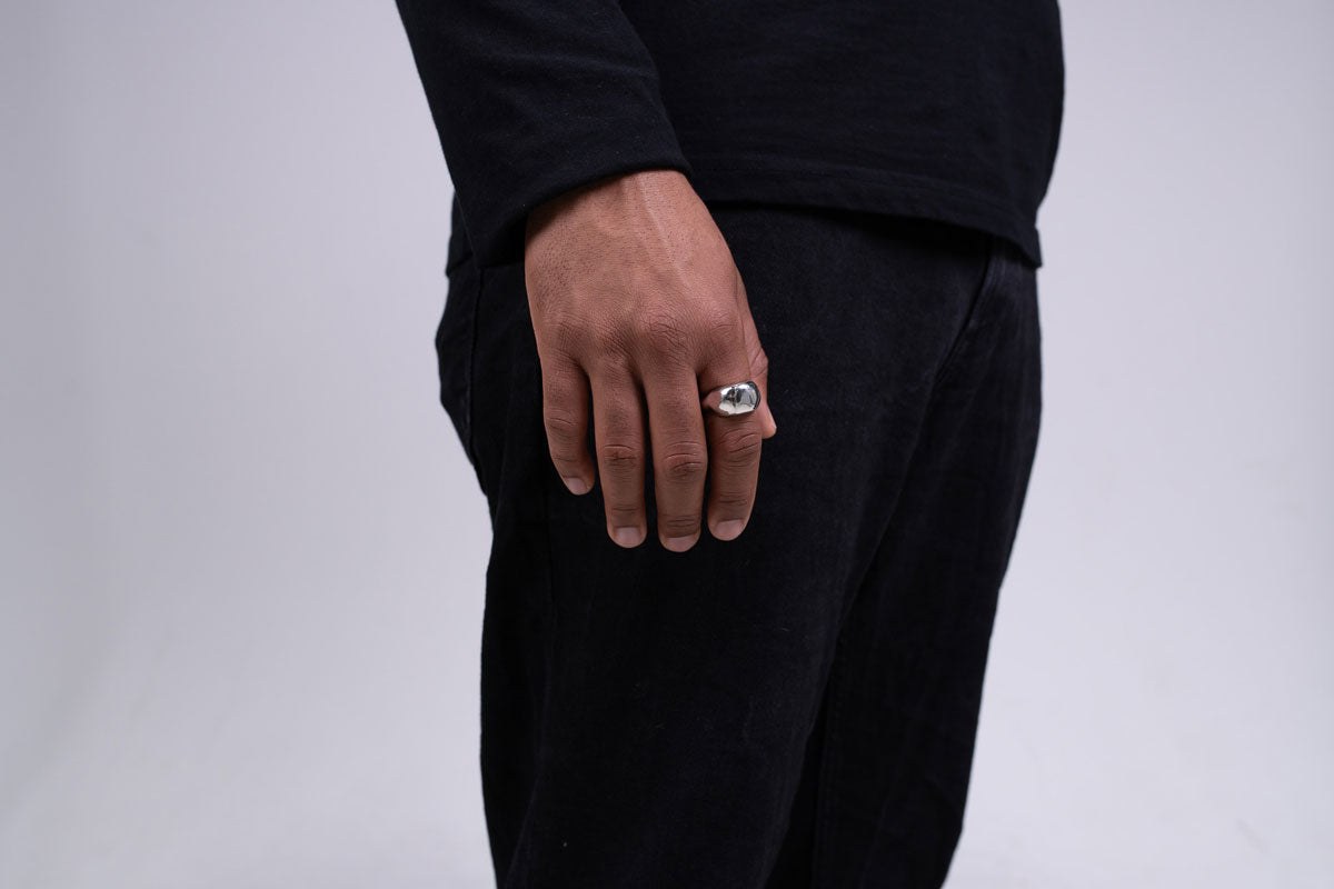 Ring Good Morning - Silver Ring | Pacret Studio