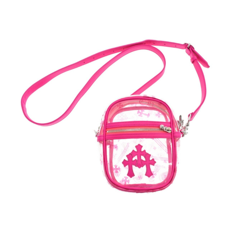 Cross-body bag Triple Cross Pink | Chrome Hearts