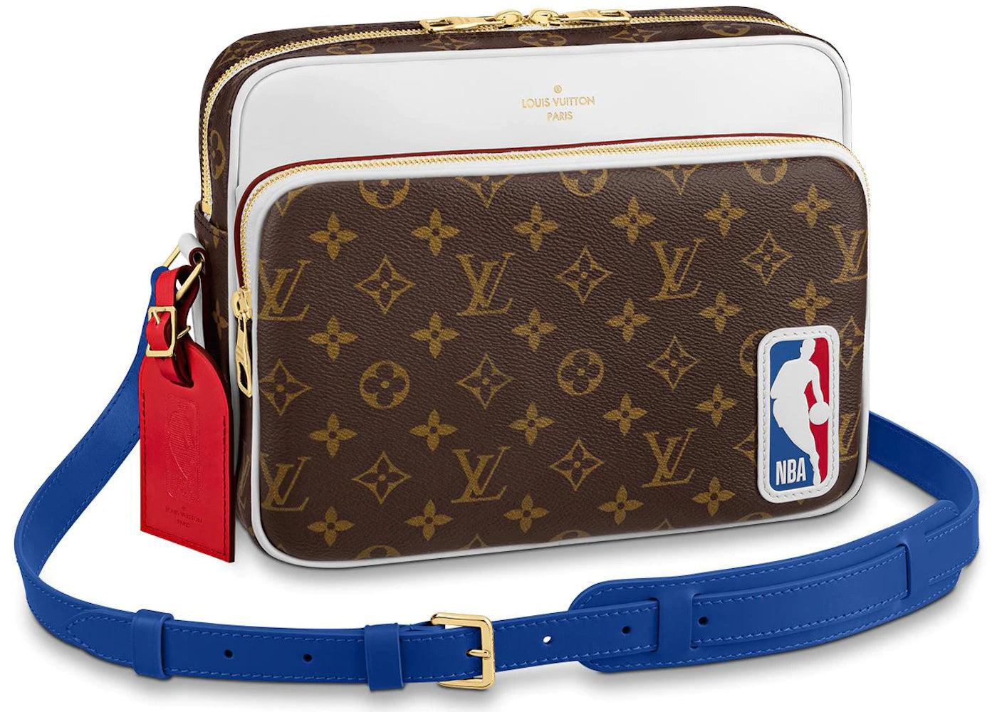 Messenger Bag Brown Monogram | Louis Vuitton x NBA
