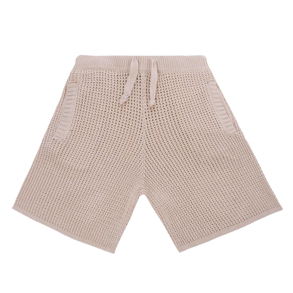 Shorts Cream Crochet | Garment Workshop