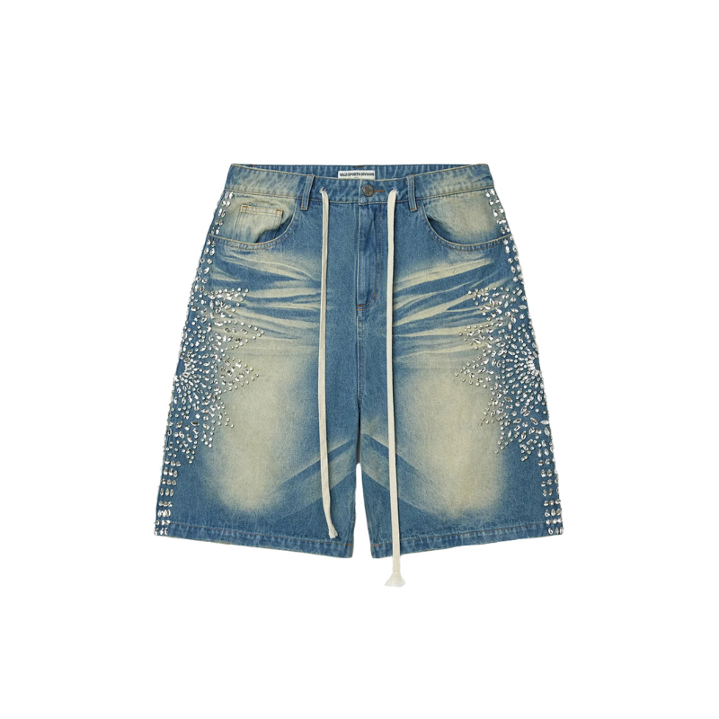 Denim Shorts Siren Blue | Vale Lives