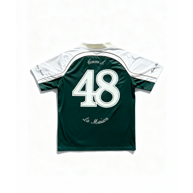 Jersey "Comme À La Maison" Green. | Maison Guava