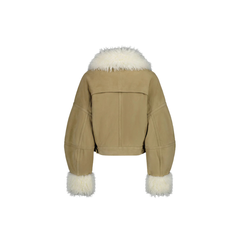 Jacket Aviator W/Sherling Trim | Vaillant Studio