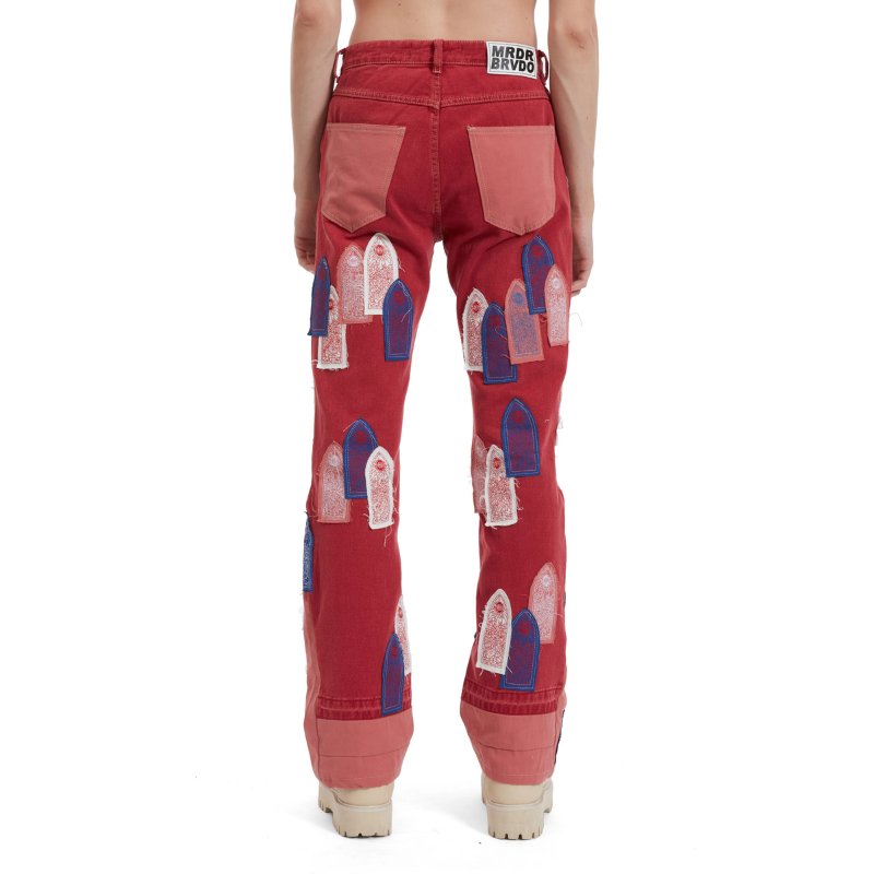 Jeans Patch Arched Carpenter Crimson | WhoDecidesWar