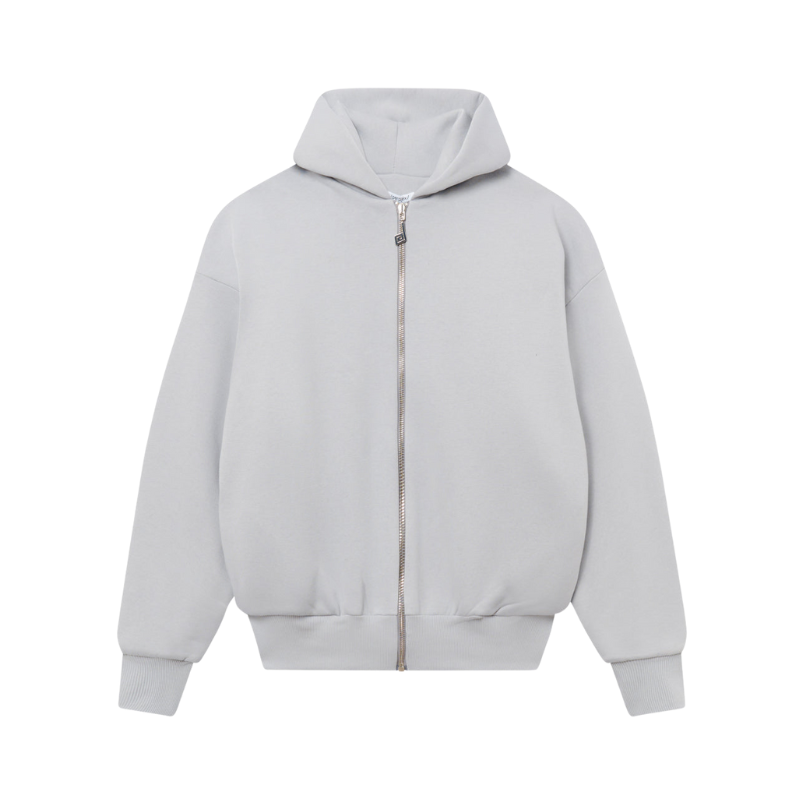 Zip Hoodie Stone Grey | Perplex – Maison Guava