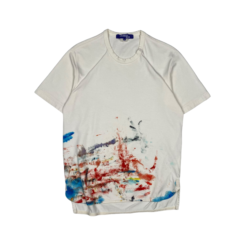 T-shirt Éclaboussures de peinture blanche | Watanabe