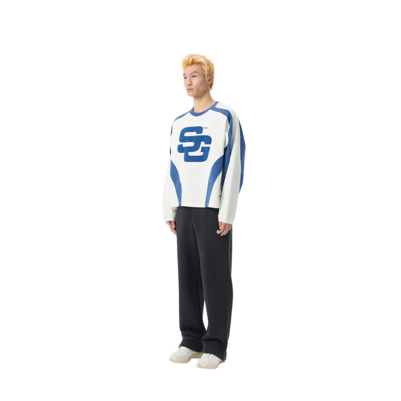 Longsleeve SG24 Cream Blue | SUMMER GAMES PRO
