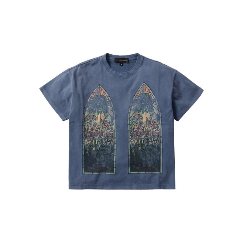 T-shirt Faded Purple | WhoDecidesWar