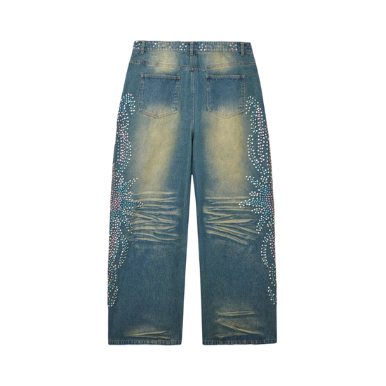 Denim Pants Tsunami Blue | Vale Lives