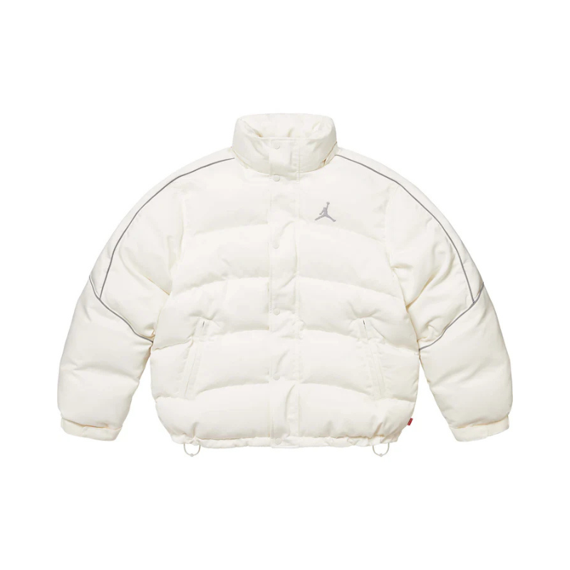 Puffer White | Supreme x Jordan