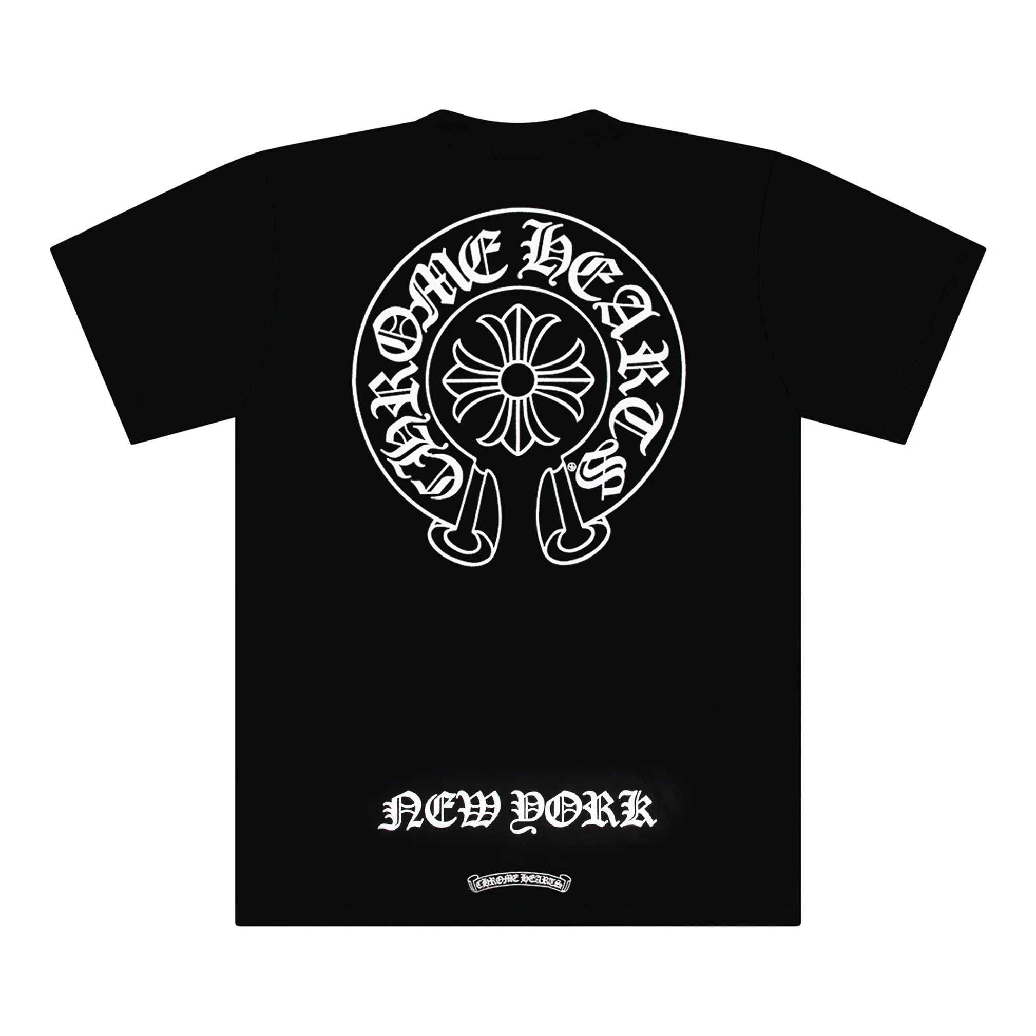 T-shirt Black New York Horseshoe | Chrome Hearts