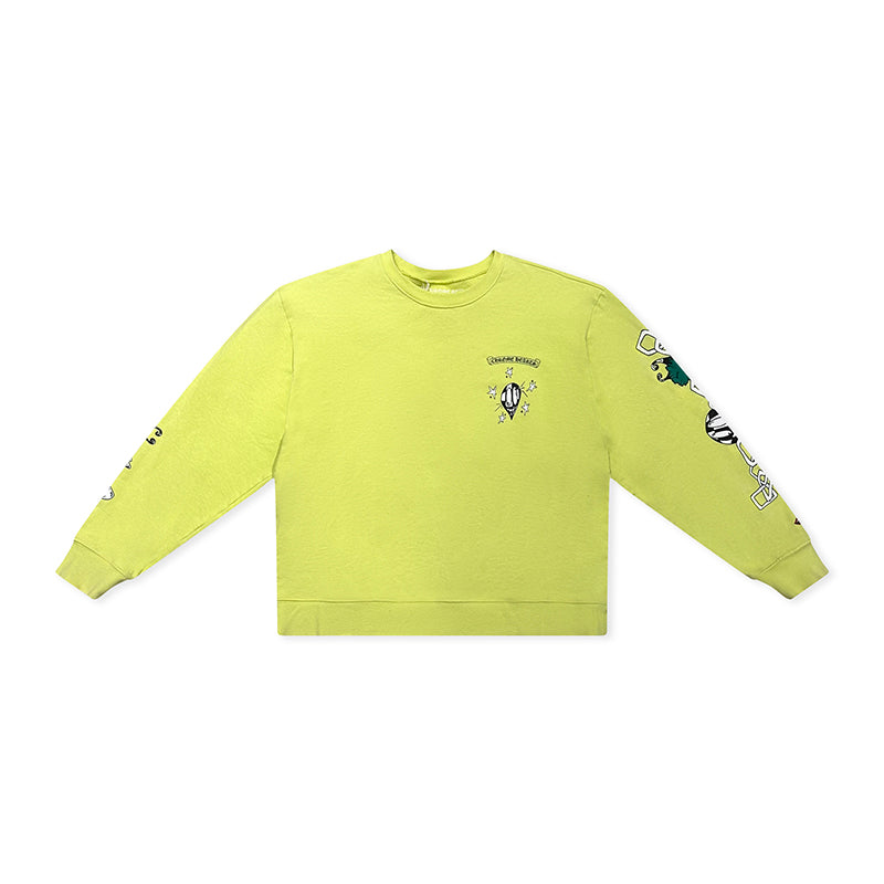 Longsleeve Matty Boy Lime Green Link | Chrome Hearts – Maison Guava