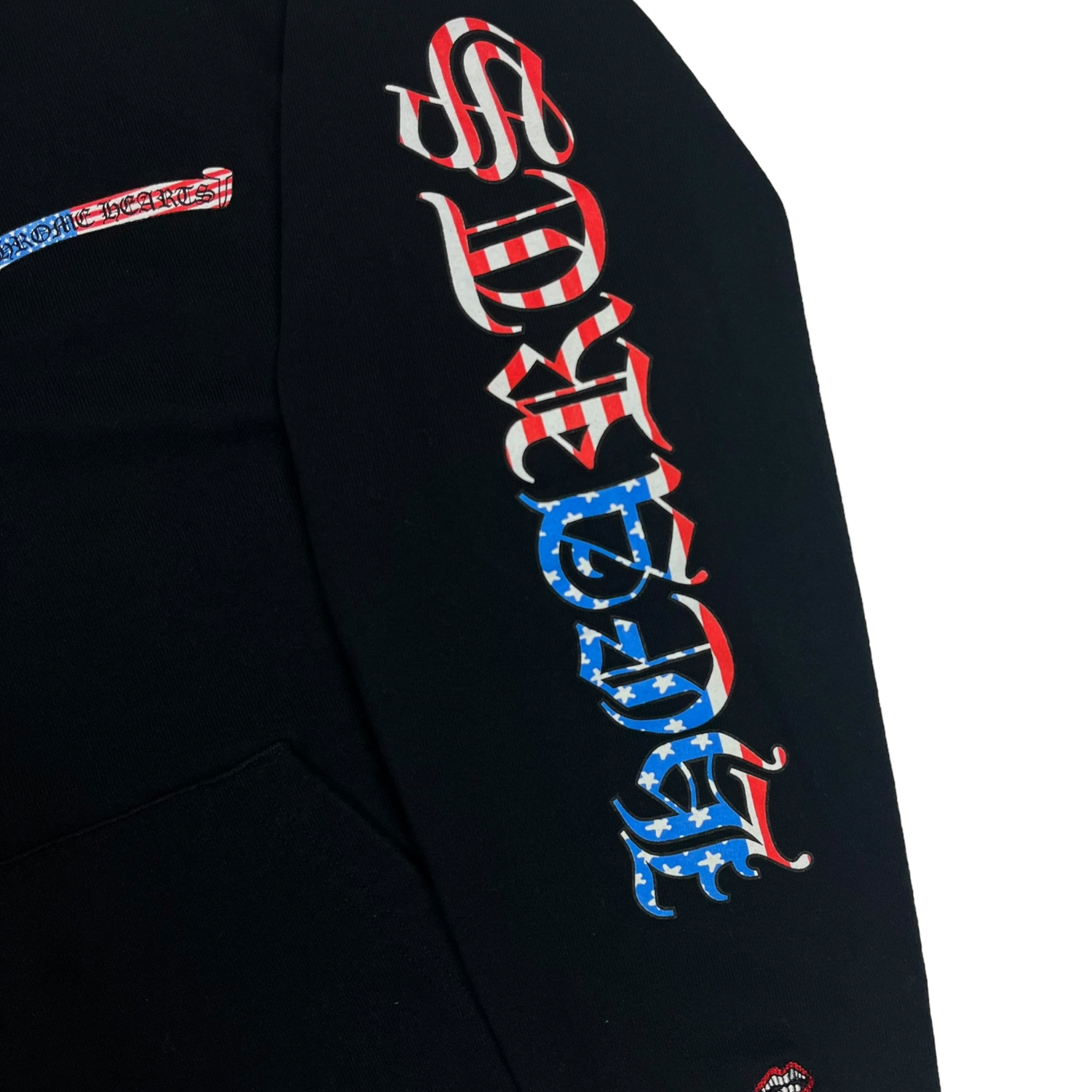 Sweat à capuche America noir | Chrome Hearts x Matty Boy