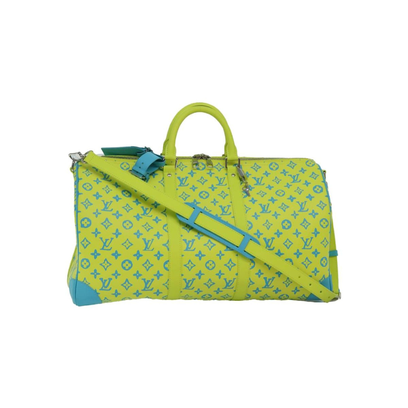 Duffle Bag Keepall Bandouliere 50 Monogram Neon Color | Louis Vuitton